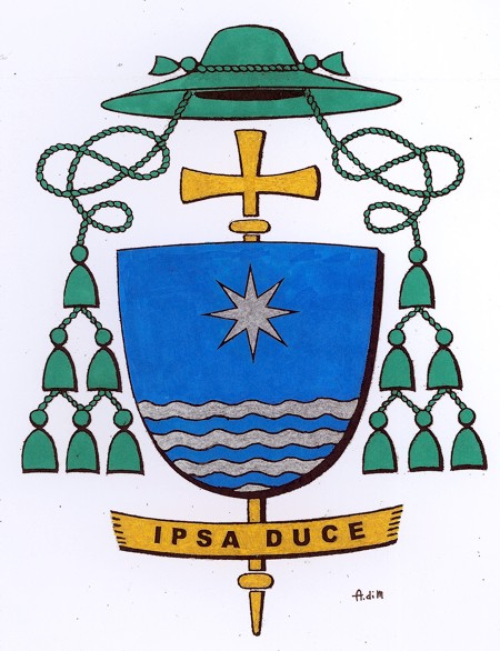 Escudo episcopal de Mons. Fuentes