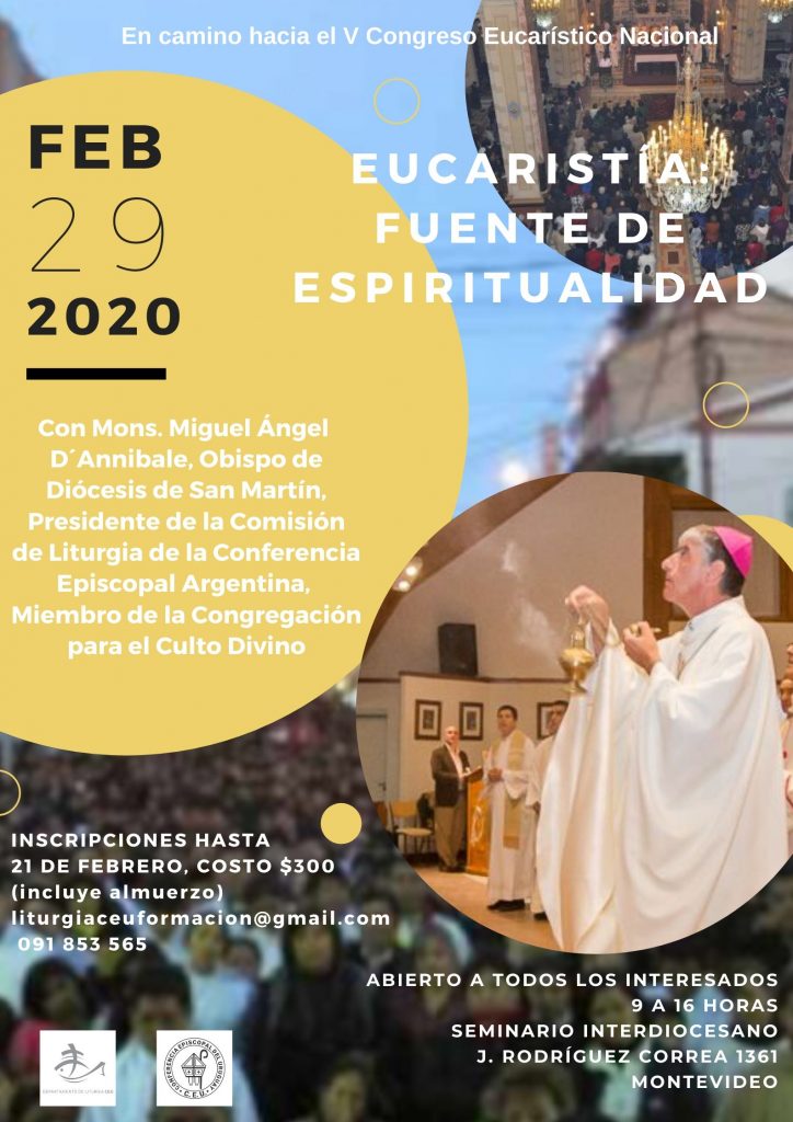 «Eucaristía: fuente de espiritualidad», jornada formativa organizada por el Departamento de Liturgia de la CEU