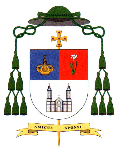 Escudo episcopal de Mons. Sanguinetti