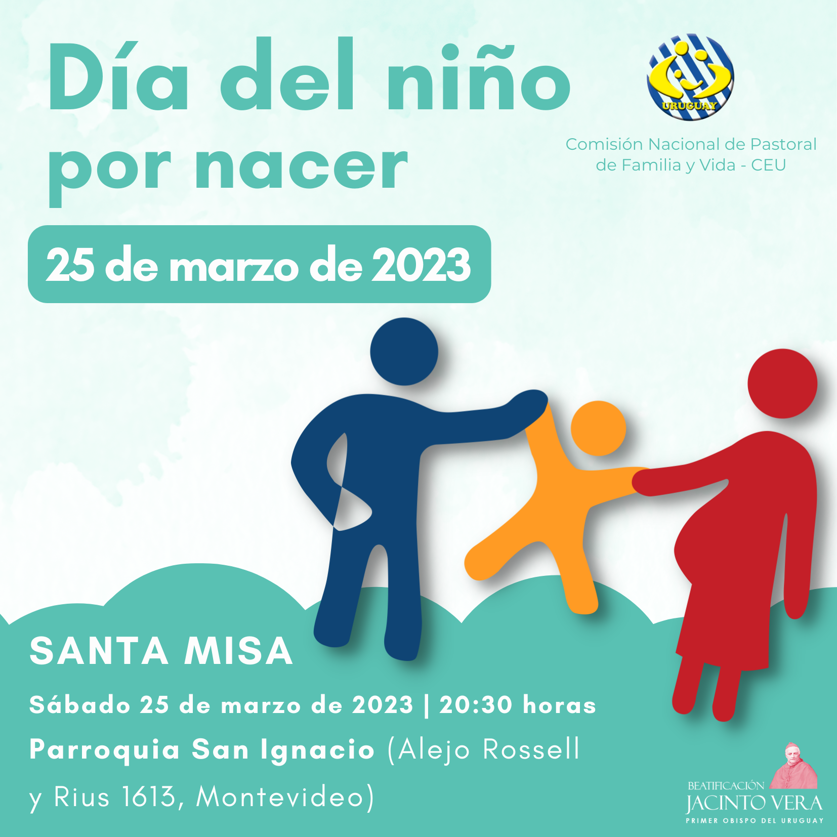 DÍA DEL NIÑO POR NACER 2023 Conferencia Episcopal del Uruguay
