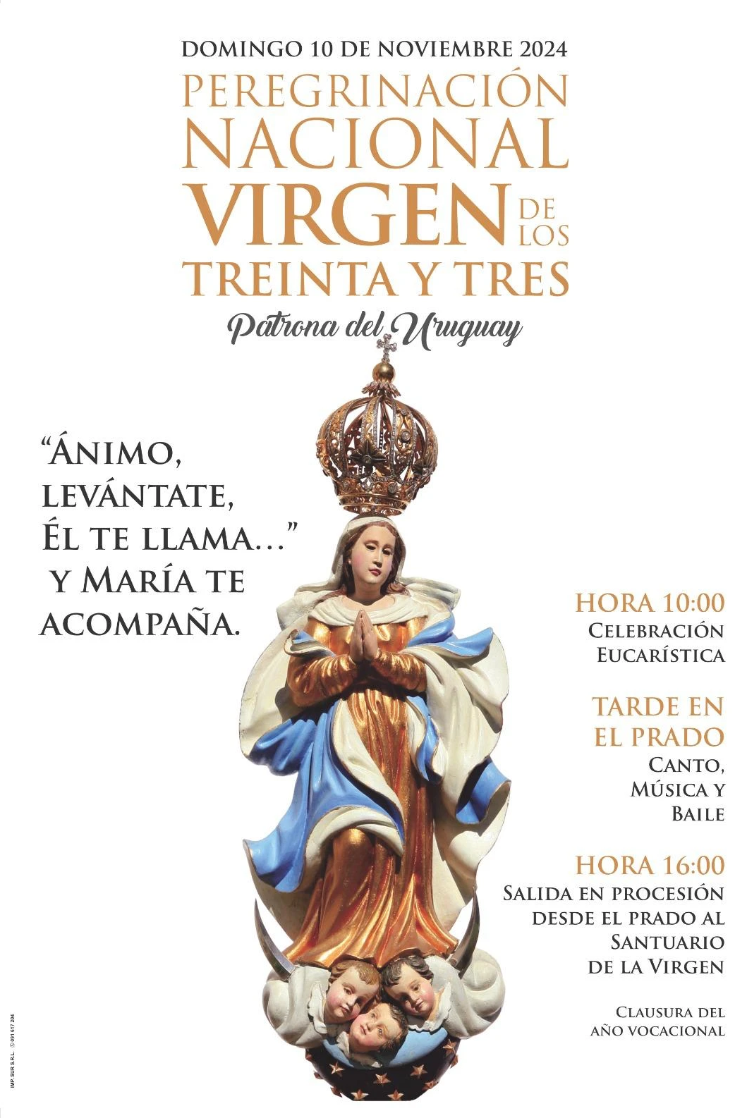 Peregrinación Nacional a la Virgen de las Treinta y Tres 2024