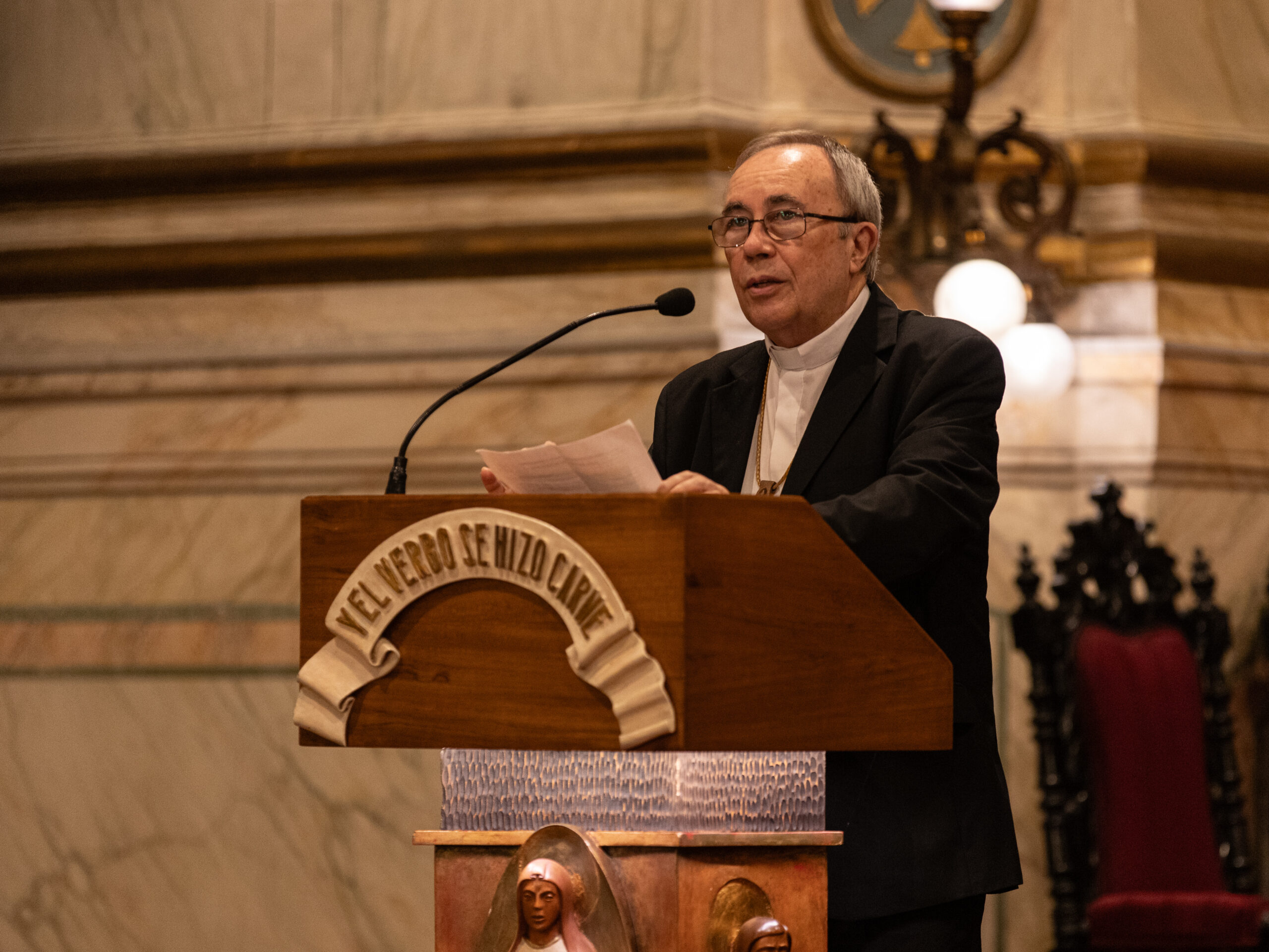 Palabras de Mons. Heriberto Bodeant en la Oración Interreligiosa por la Patria en la Catedral Metropolitana