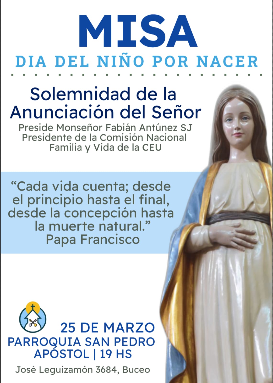 Día del niño por nacer 2025